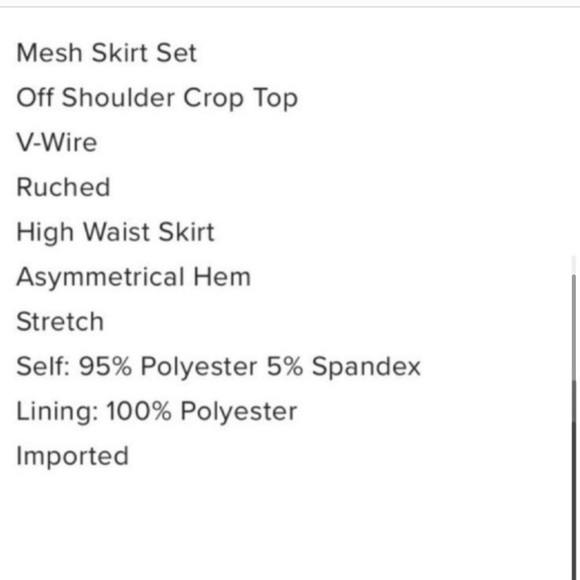 3 for $18 Mini Skirt Set - Picture 2 of 3